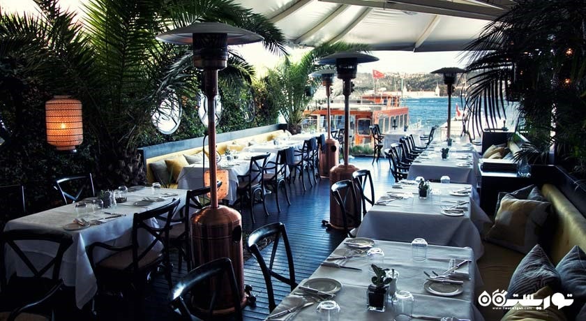 رستوران های هتل لس آتمنز بسفروس شهر استانبول